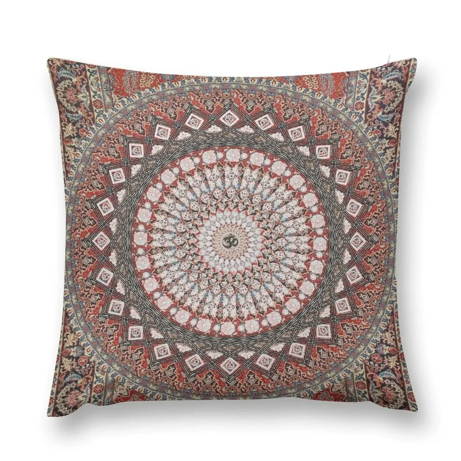 

Om Mandala Throw Pillow christmas cushions covers luxury sofa pillows Embroidered Cushion Cover Luxury Pillow Cover pillow