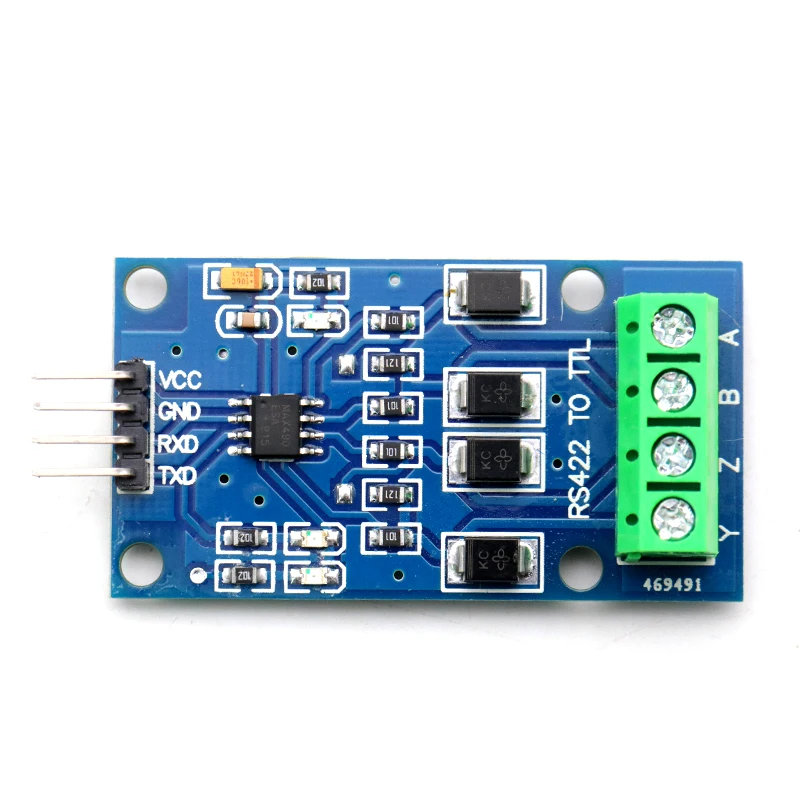 10PCS/RS422 to TTL bidirectional signal full-duplex 422 to microcontroller MAX490 to TTL module