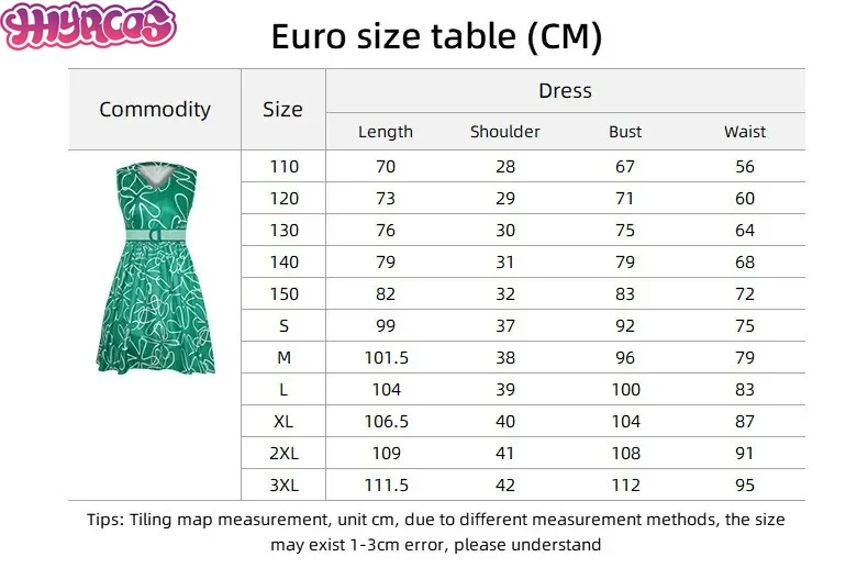 Film Inside Cosplay Out Costume Cosplay Cartoon Halloween Flower Princess Dress + Belt + sciarpa gonna abito verde per bambini adulti