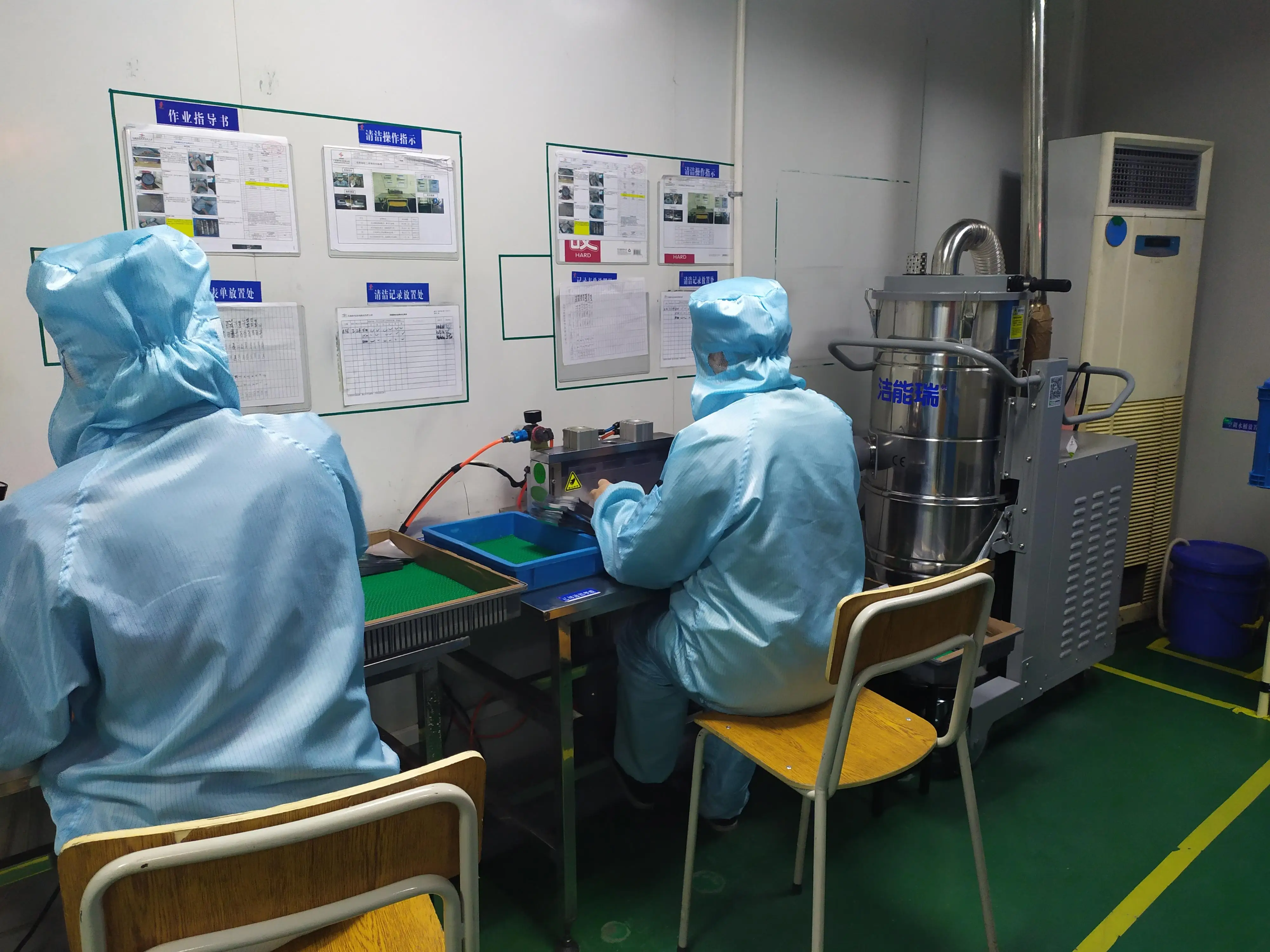 مكنسة كهربائية صناعية AM7010D سعة 120 لتر: مروحة دوامة ثلاثية الطور، تصميم مقاوم للانفجار لمصانع رش الطلاء