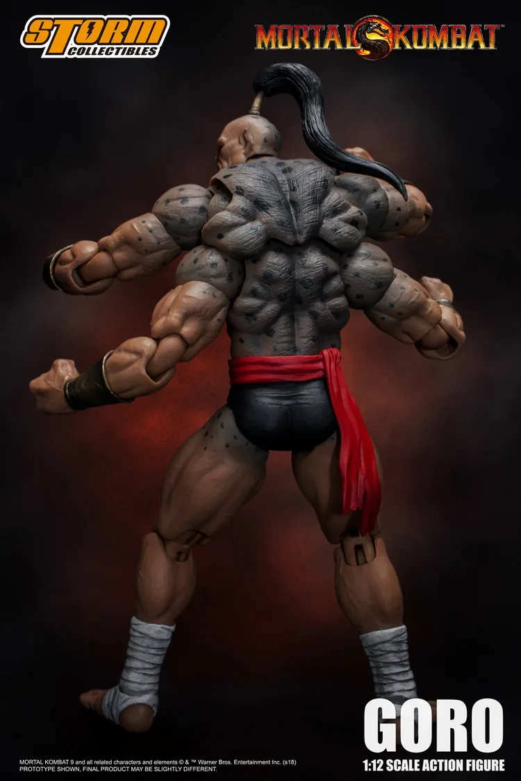 New Storm Toys 1/12 GORO Four Handed Monsters Mortal Kombat Series Soldier Model 6'' Action Figure In Stock For Fans Collection