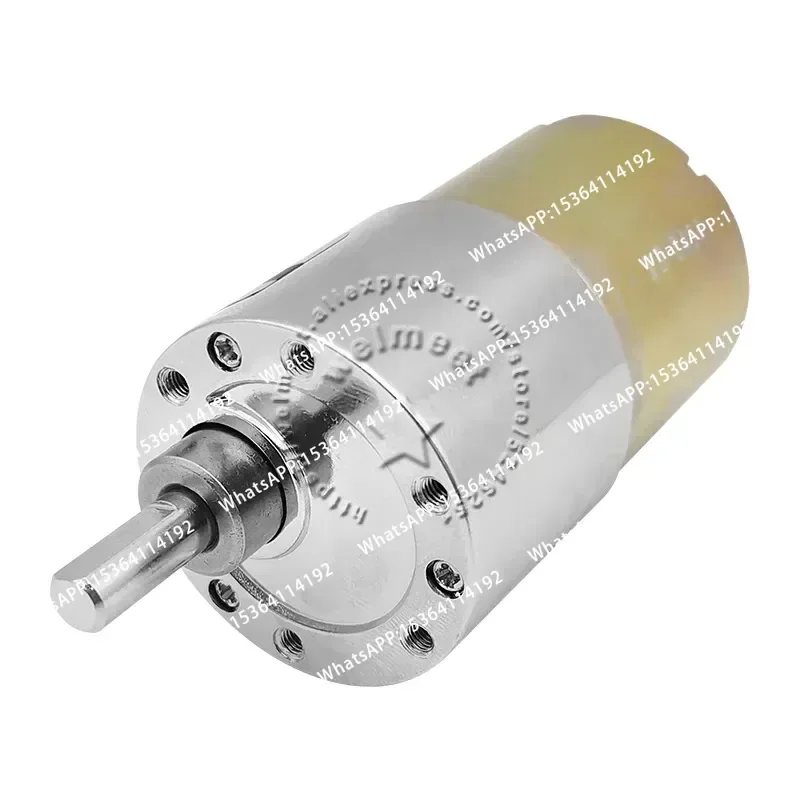 1pcs DC12V 24V 5-600rpm 37GB520 Large Torque Speed Reduction Gear Motor with Metal Gearbox