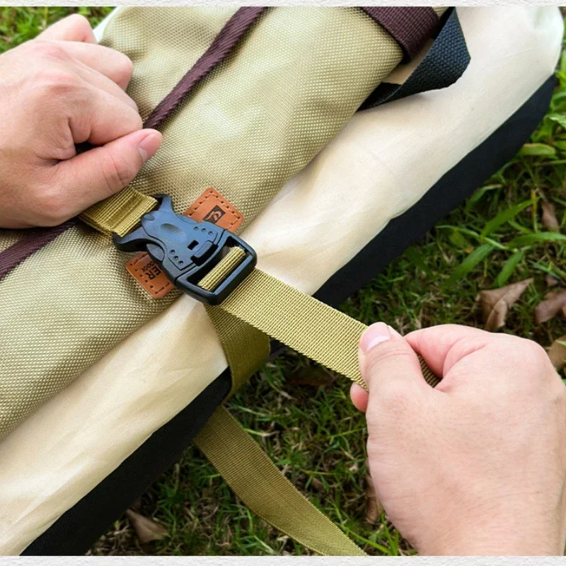 1 PC 1.35 M กลางแจ้งสายรัดกระเป๋าเดินทางประเภทหัวเข็มขัดกระเป๋าเดินทางความปลอดภัยเข็มขัด Cargo Bundling คงที่ผูกเชือกปรับเครื่องมือตั้งแคมป์