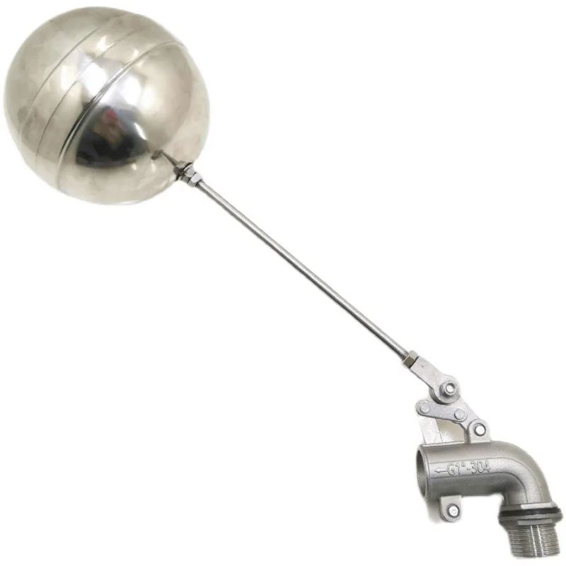 

Регулируемый поплавковый клапан из нержавеющей стали 304, 1/2-4'' DN15/80/100, для водонапорных баков/расширительных баков, с изогнутым шаровым соединением