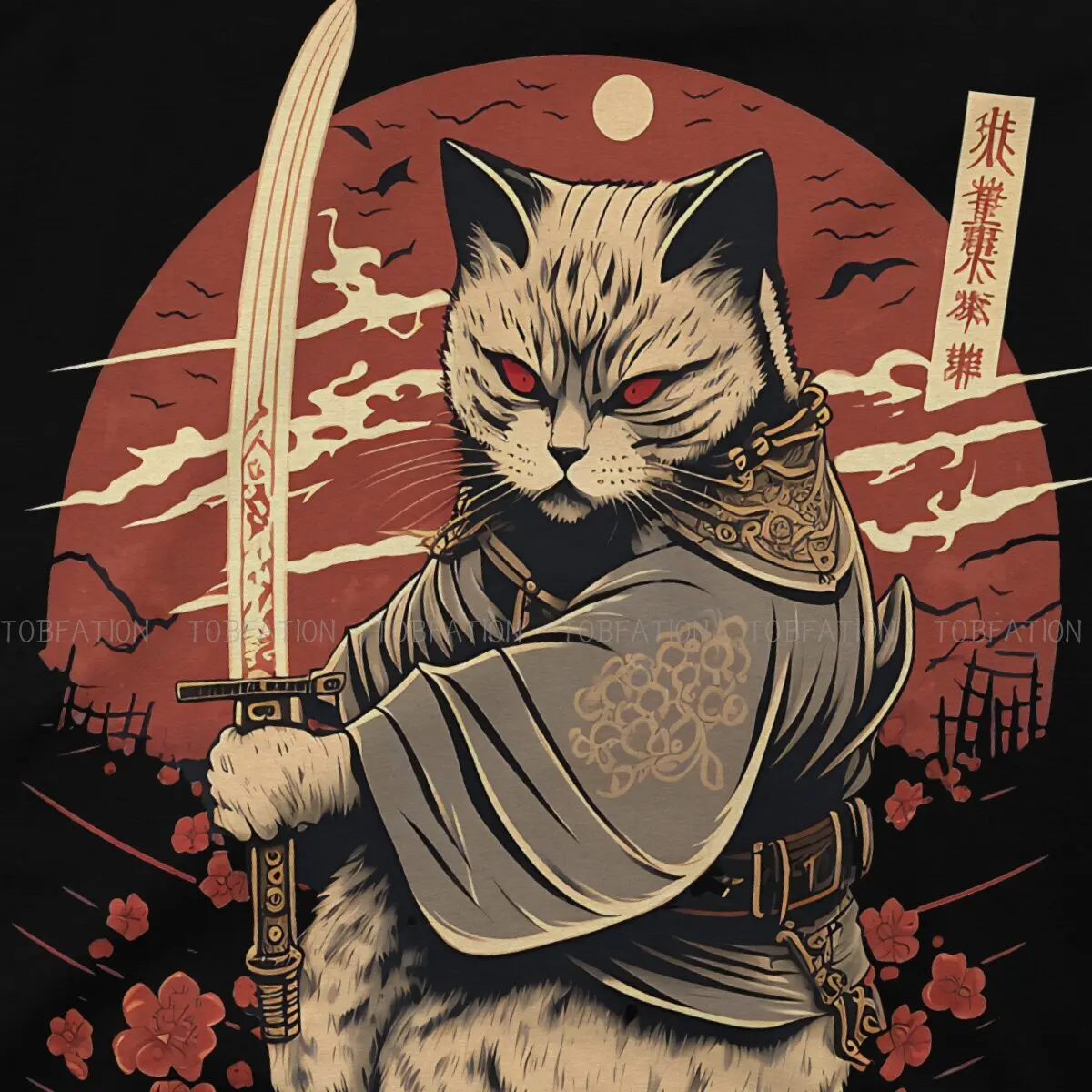 Samurai Catana Japan Classic Special TShirt Samurai Style Leisure T Shirt 100% Cotton Hot Sale Stuff For Men Women