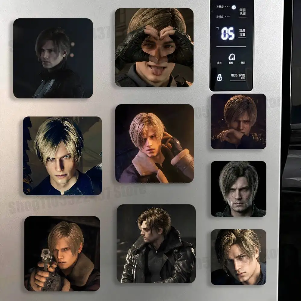 

Leon S R-Resident E-Evil Refrigerator Magnets, the Perfect Choice for Home, Create a Warm and Cozy Home Decor Gift