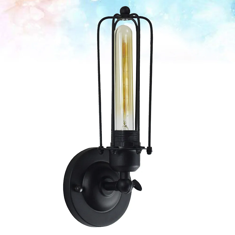 1-個アイアンアートウォールランプレトロヴィンテージ照明器具寝室ポーチ廊下装飾屋内創造的な雰囲気の壁用