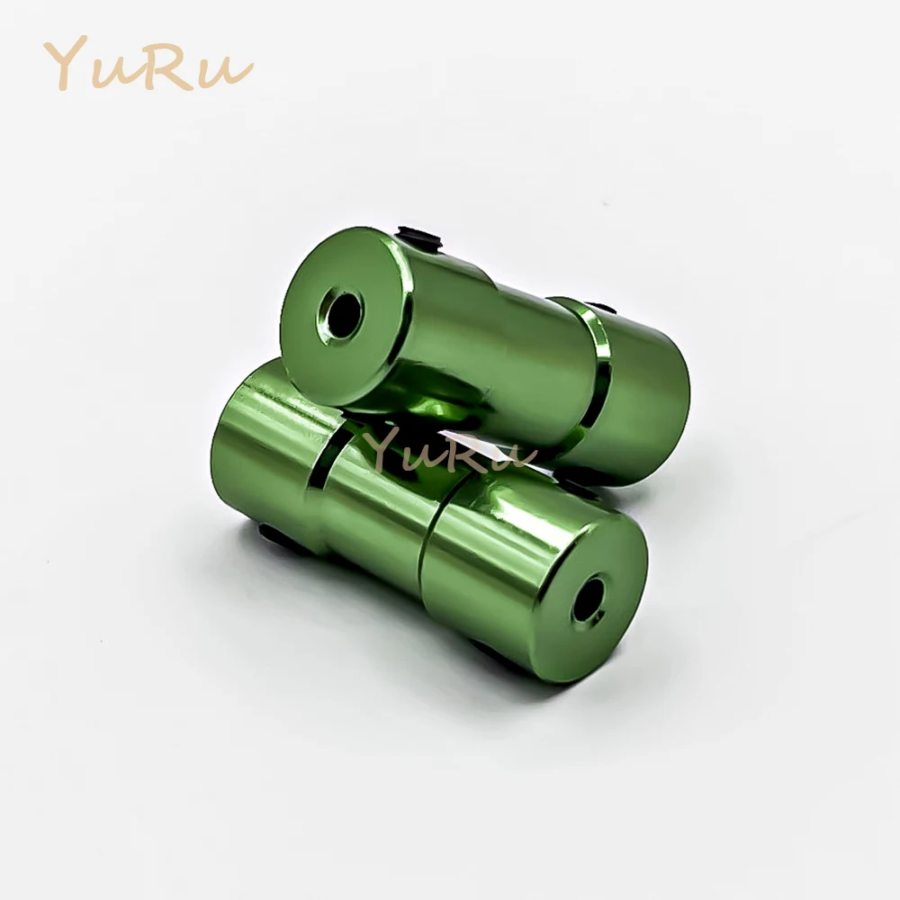 1PC D10L25 Aluminium Oxidized Coupling Bore 2.3/3/3.17/5mm With Top Wire for Vehicle Ship Aircraft Model Parts Shaft Motor Drive