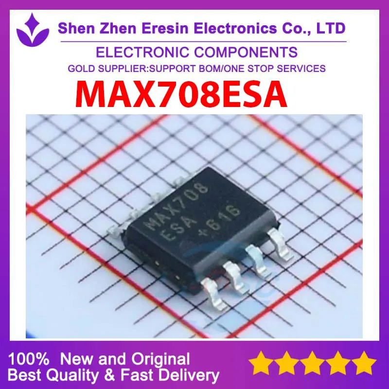 Free shipping    5PCS/LOT   MAX708ESA   SOP8   New and original