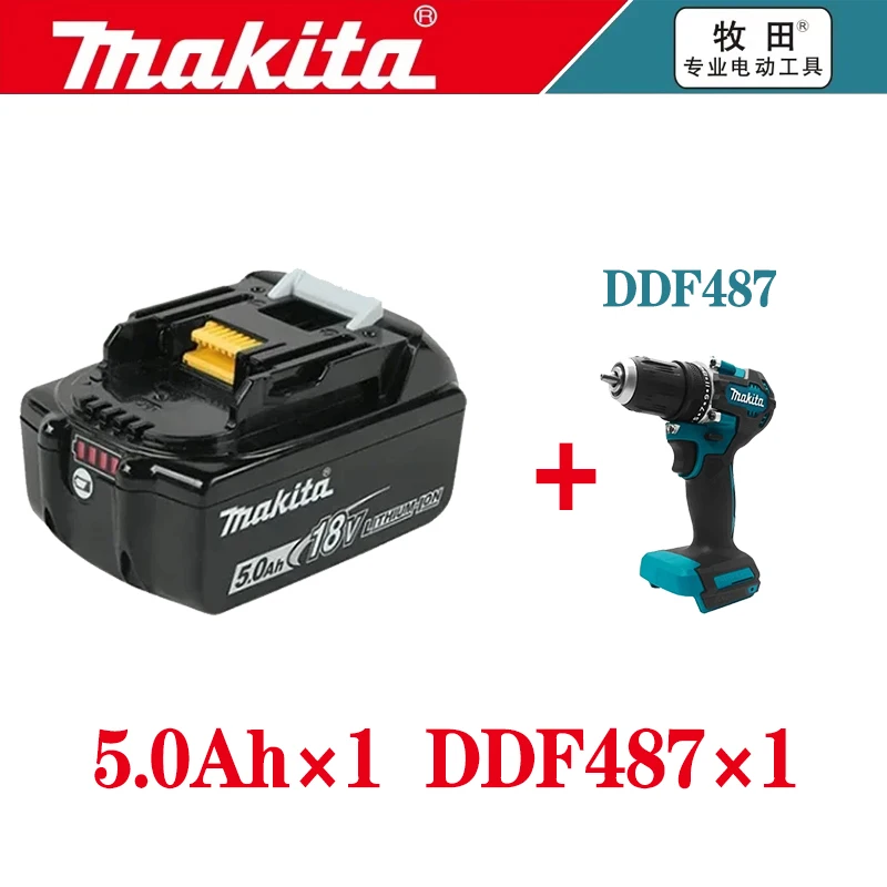 100% originele 18V Makita vervangende lithiumbatterij 5Ah 6Ah 9Ah Makita batterij BL1840 BL1830B BL1850B BL1850 BL1860 BL1815