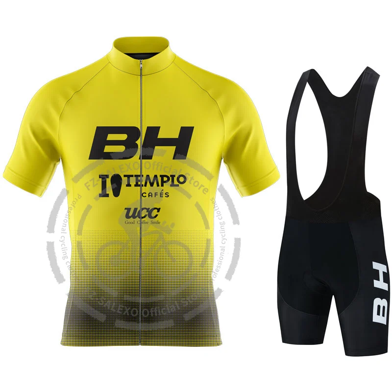 2024 BH Maglia da ciclismo Set manica corta per uomo Anti-UV Maglia da ciclismo Set Bicicletta Estate Ropa Ciclismo Abbigliamento da ciclismo