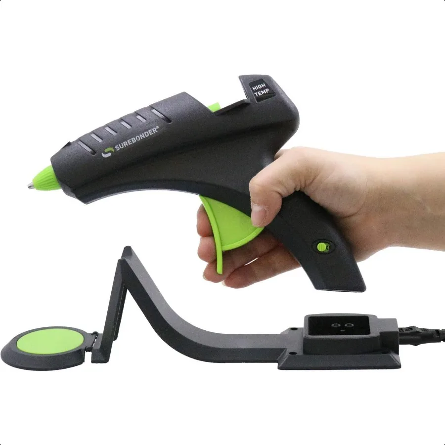 

Cordl Hot Glue Gun High Temperature Full Size 60W 50 More Power Sturdily Bonds Metal Wood Ceramics Leather Other Strong Materia