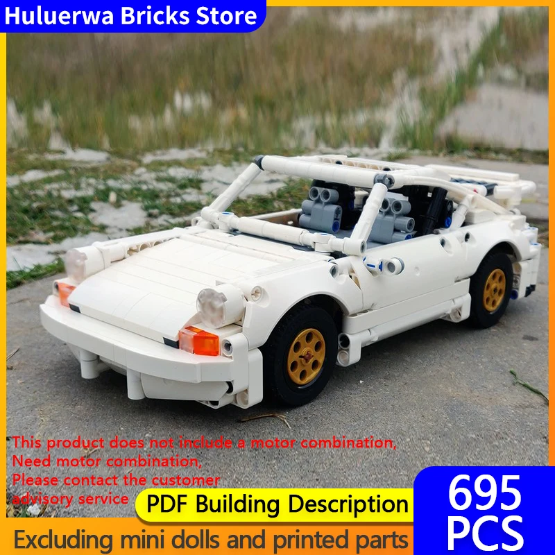 

Модель скоростного гоночного автомобиля MOC, строительные кирпичи, верхний уровень, спортивный автомобиль, модульная технология, детские праздничные подарки, сборка игрушек, костюм