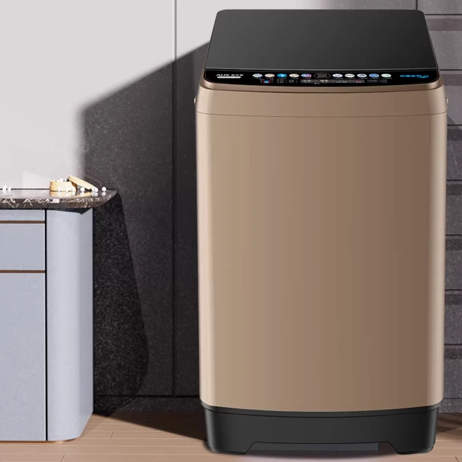 Compact Top Load Washer Dryer Fully Automatic Small Household Washing Machine for Rental Home Dorm