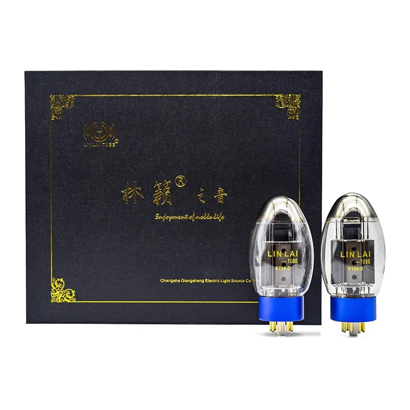 

Цифровая лампа Lin laizhiyin kt88-d с титановым экраном и технологией анодирования в форме капли воды вместо цифровой лампы Jinshi Noble kt88.