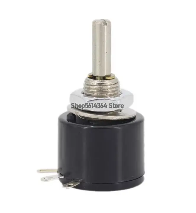 WX13-12 1W Single Motor Speed Regulation Wirewound Potentiometer 100R 200R 470R 1K 2K2 4K7 10K 4mm Shaft Diamater