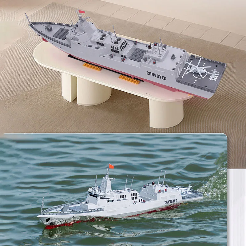 

Rc Battleship Oversized Simulation Destroyer Large Navigation Remote-controlled Boat Dual Motor Drive Remote-controlled Boat Toy