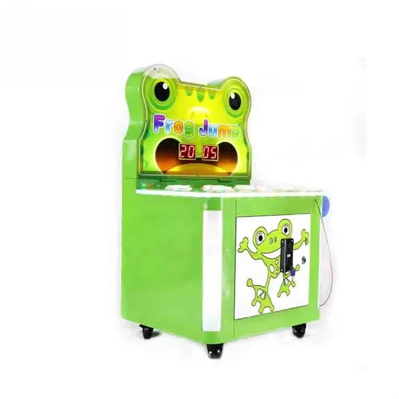 Indoor Playground Frog and Hammer Coin Game Console