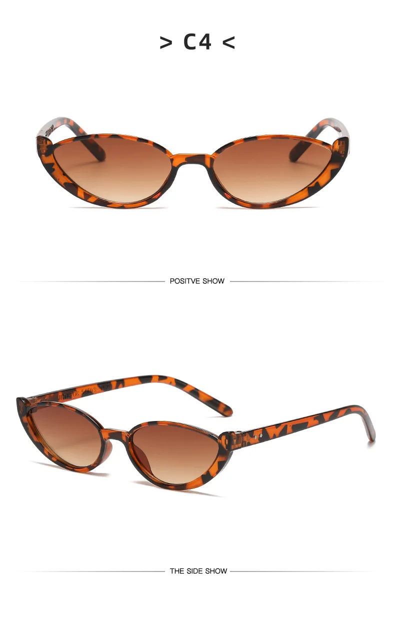 Vintage Dreieck Cat Eye Frauen Sonnenbrille Persönlichkeit PC Rahmen Harz Objektiv Reise Brillen Angeln Gläser Reiten Brille – Detail 10