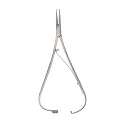 Dental Needle Holder Forceps Orthodontic Instrument Stainless Steel Mathieu Plier 14 cm Tweezers Dentistry Surgical Tools