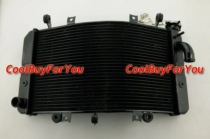 

CNC Aluminum Motorcycle Radiator Engine Cooler Cooling For SUZUKI HAYABUSA GSX1340R GSXR1300 2008 2009 2010 2011 BLACK