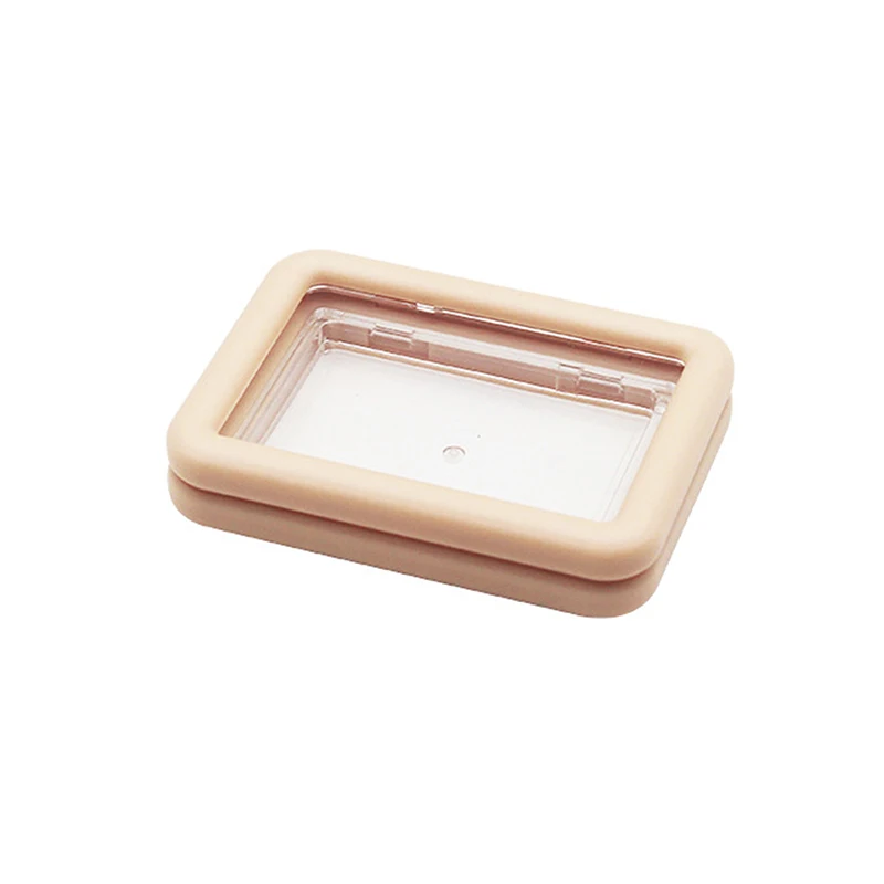 

Прямоугольная Пустая палитра теней для век, румяна, коробка, портативный косметический контейнер для Bb крема, основы для макияжа, коробка «сделай сам»