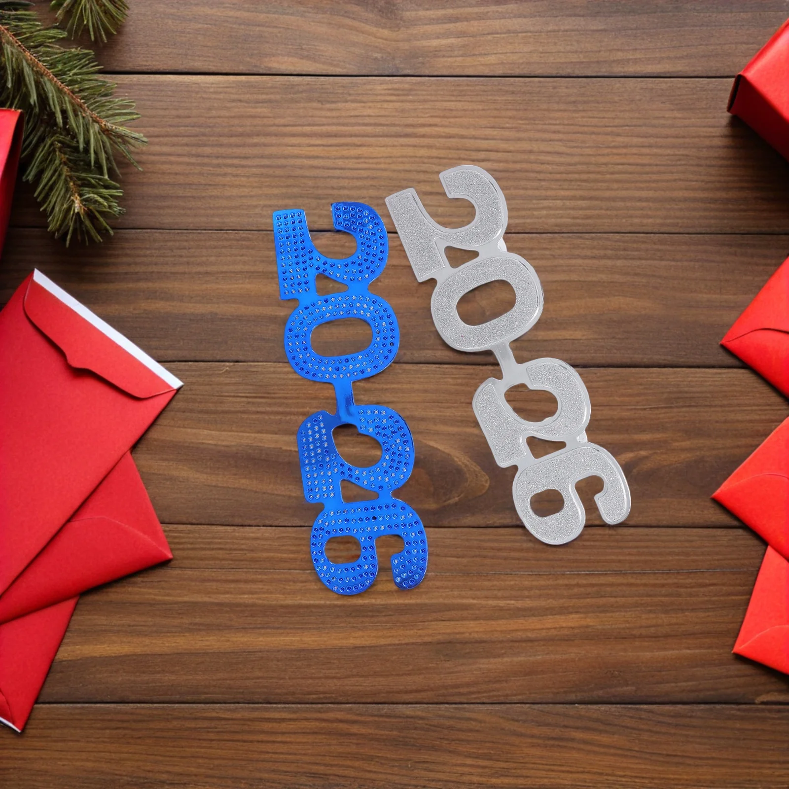 

4Pcs 2026 Glitter Eyeglasses Novelty Party Props Graduation Celebration New Year Photo Accessories 2026 New Years Glasses