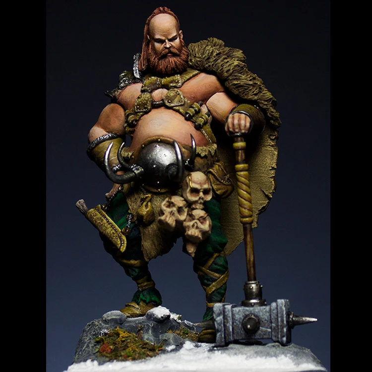

1/24 God Tyr, фигурка модели из смолы GK, серия древней мифологии, несобранный и Неокрашенный комплект