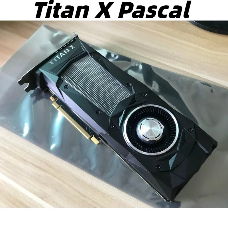 Titan X Pascal 12GB GDDR5X Graphics Card 3584 Cores GP102 High Performance GPU