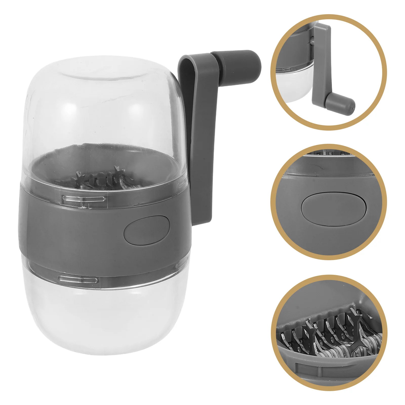 

Manual Nut Grinder Hand Crank Walnut Chopper Kitchen Food Shredder Garlic Mincer Dried Fruit Crusher Handheld Manual Crusher