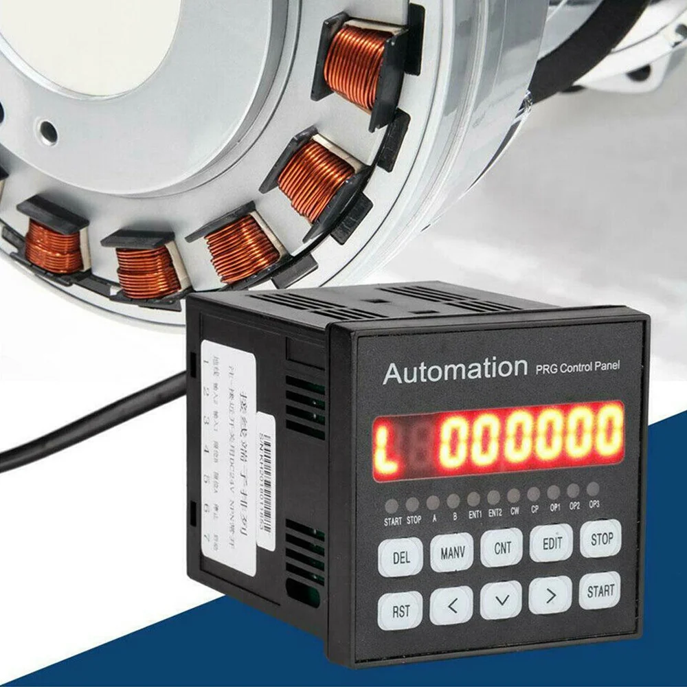 ABZL Black 40Khz Single Axis CNC Servo Stepper Motor Motion Programmable Controller