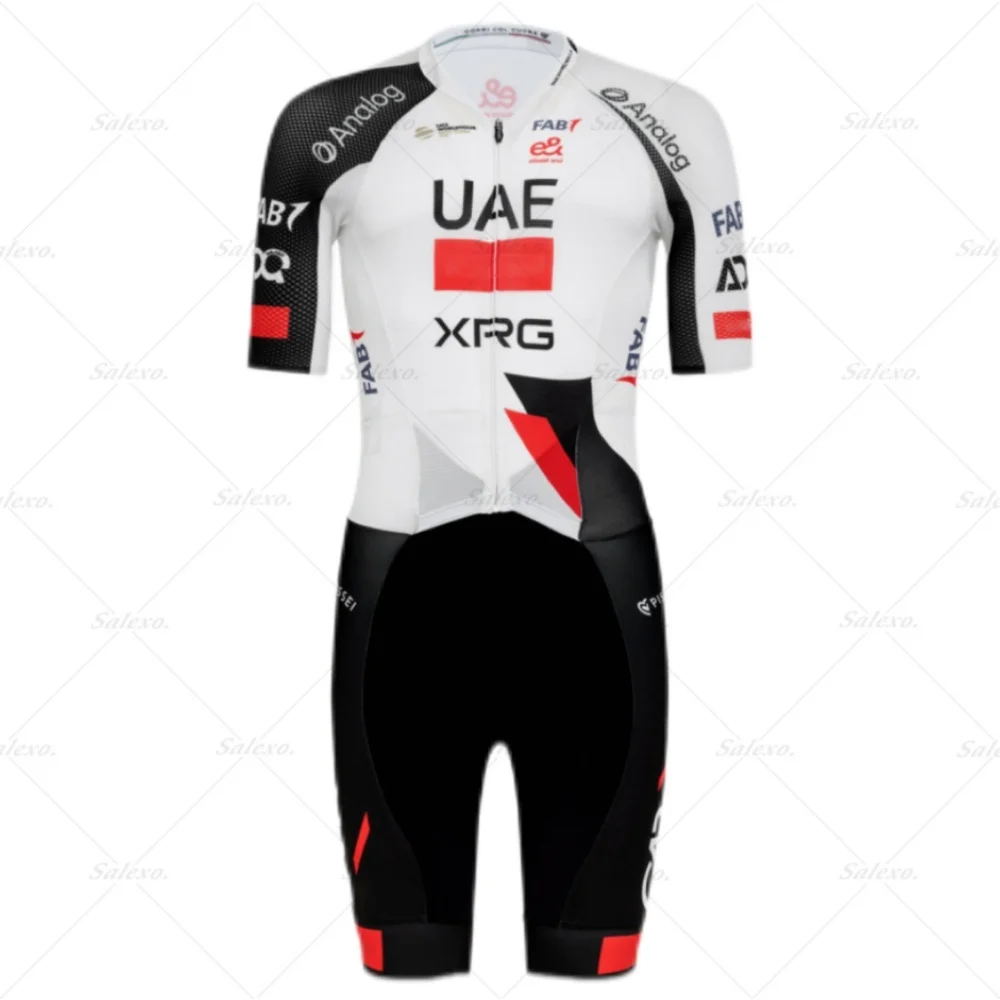 

UAE Team Cycling 2026 TDF Skinsuit Bodysuit Short Cycling Jerseys Set Pogacar-XRG Race Clothing Jumpsuit MTB Riding Bike Maillot
