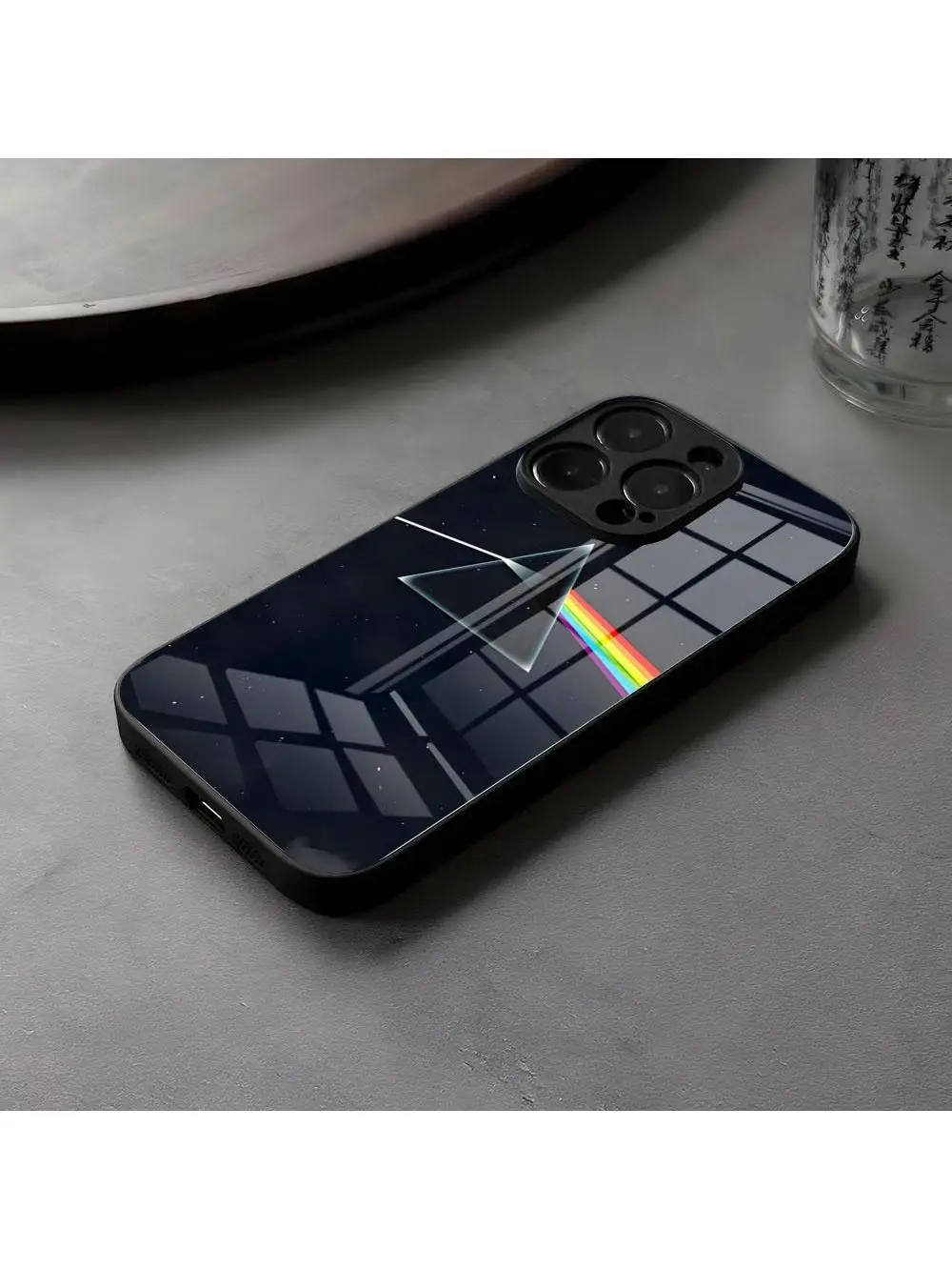 Etui na telefon Rock Band P-Pink F-Floyd Glass do IPhone 16 15 14 Pro Max 13 12 Mini 11 X XS XR 8 Plus do Samsung Nadaje się do 28-3 — zdjęcie produktu 7