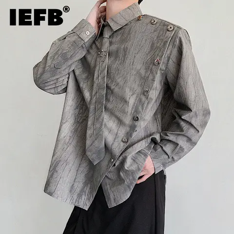 10 best sales asymmetriska herrskjortor - №9