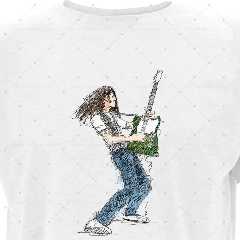 

2026 men T-Shirt Hoodie Hand Drawn Comic style Francis Rossi – Status Quo – Colour Rock Unisex S-6XL Plus Size Friendly