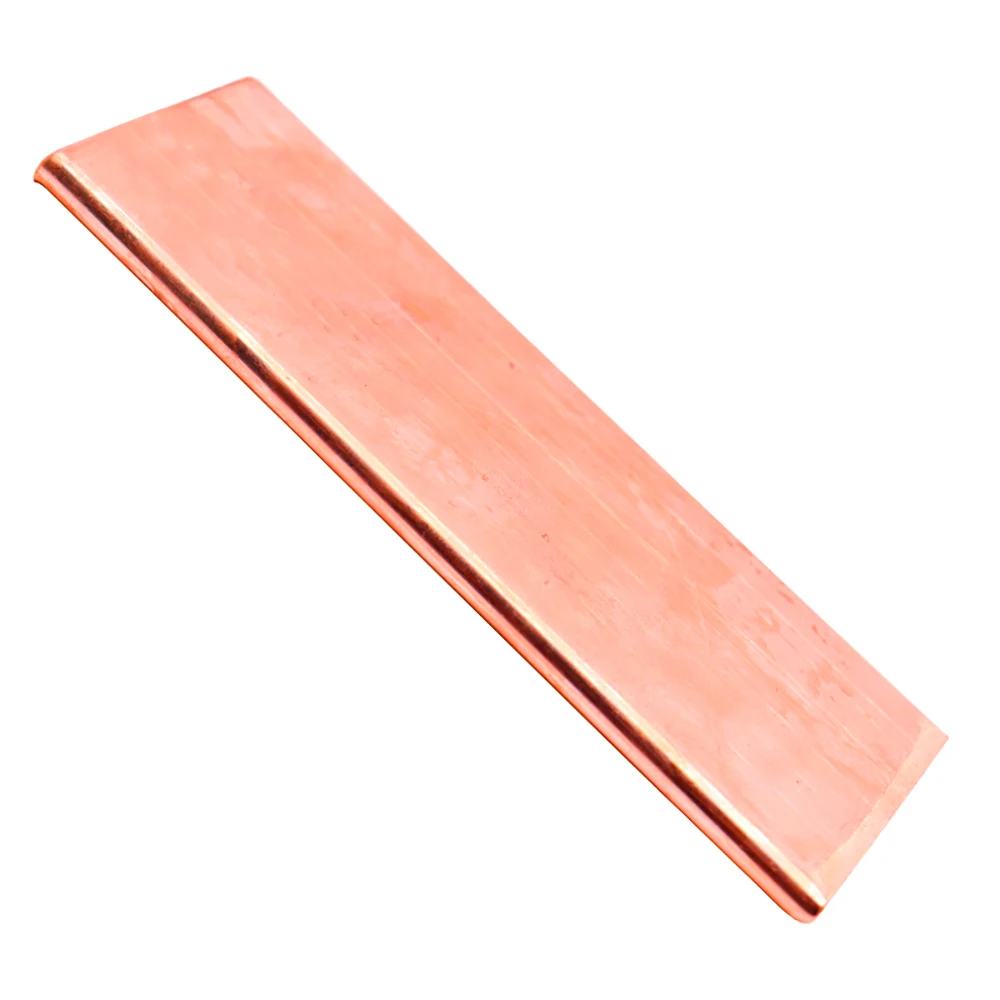 T2 Red Copper Flat Bar Plate Strip Thick 0.05/0.1-12mm Pure Copper Rectangular Solid Metal Sheet Width 30/40/50mm Length 500mm