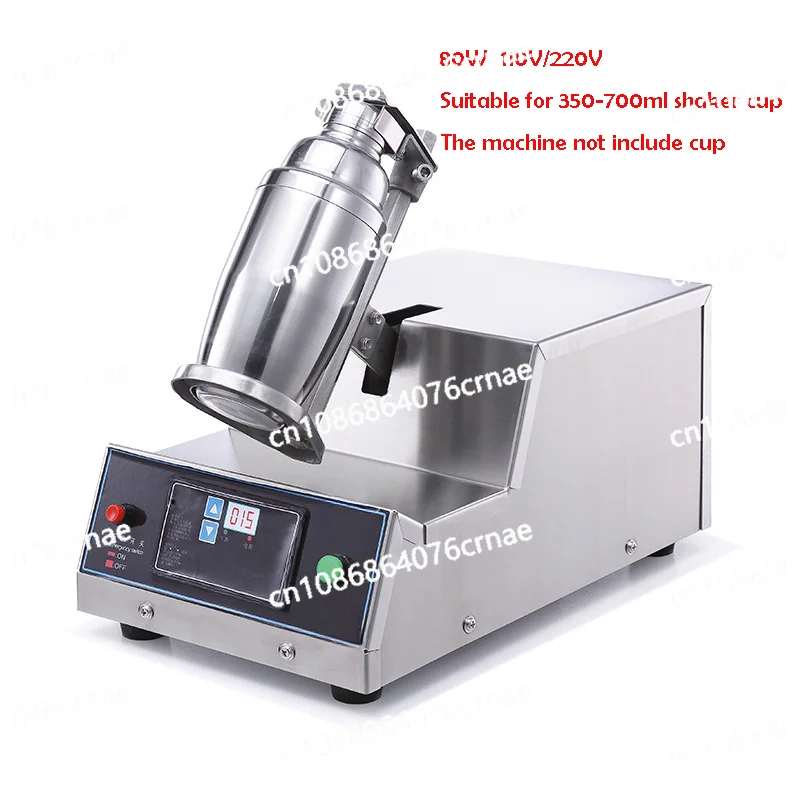 

Automatic Pearl Milk Tea Shaking Machine Single Bottle Bubble Tea Shaker Digital Display Control