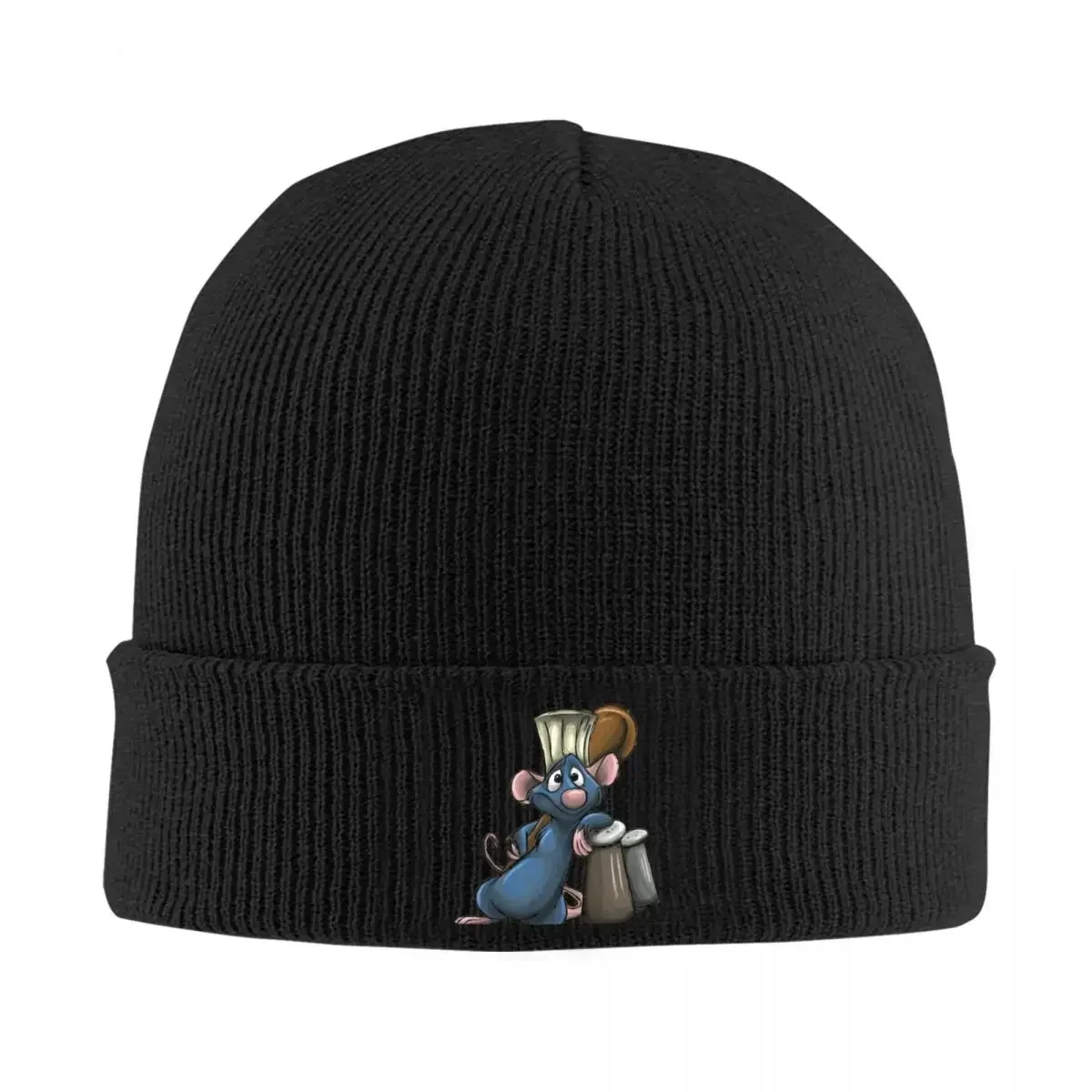 Gorro de punto cálido Remy Ratatouille, gorro de Hip Hop, gorros para exteriores de otoño e invierno, sombreros para hombres, mujeres y adultos