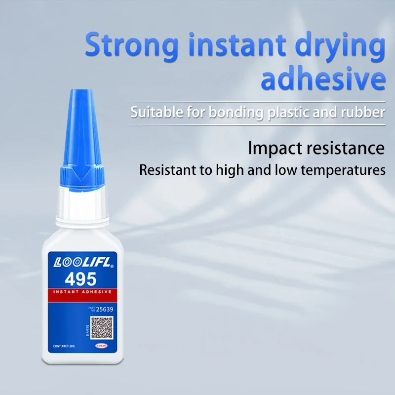 Superlijm Universele vloeistof 20 g - Sneldrogende heldere CA-lijm voor metaal, kunststof, hout, keramiek, glas en doe-het-zelfreparaties Gemakkelijk te gebruiken