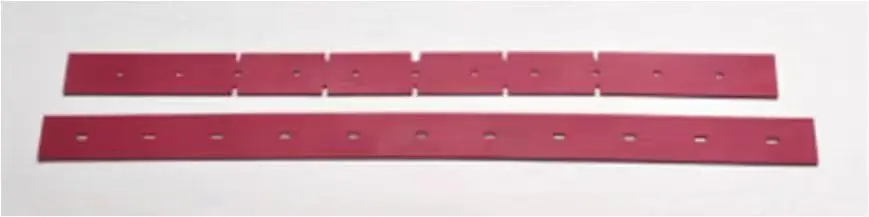 All Kinds Of Floor Scrubber Accessories, Rubber Strips, Absorbent Strips, Wiper Leather Strips