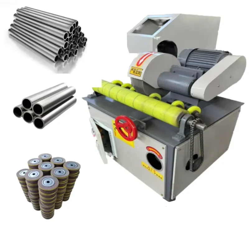 Factory Price Cylindric Polishing Machine for Metal Tubes Pipe Polisher Outside Polishing With CE Certificate