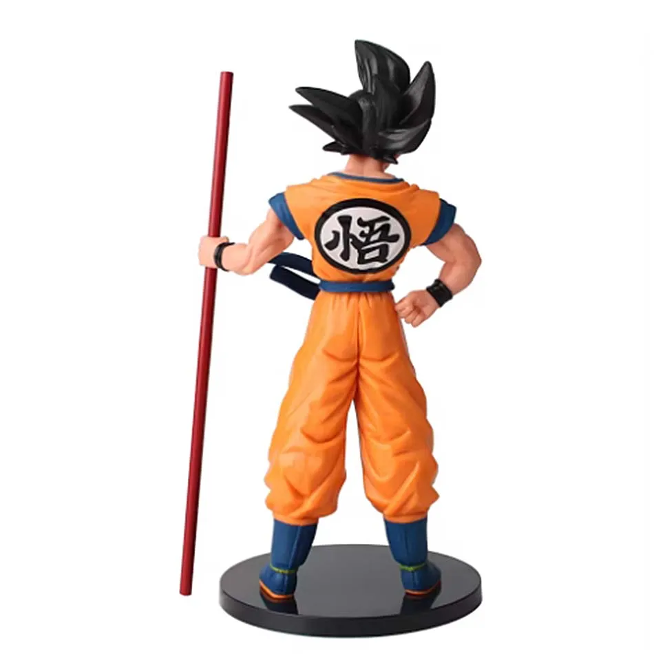 Venda quente dragon ball son goku super saiyan anime figura goku dbz figura de ação modelo presentes estatuetas colecionáveis para crianças