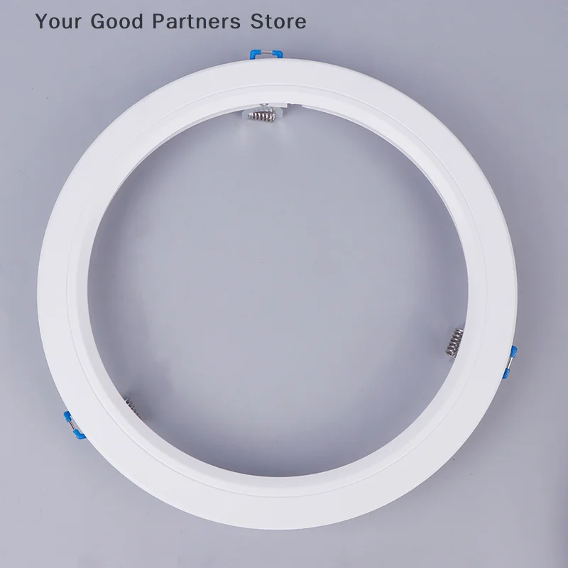 LED Downlight Spotlight Brackets Light Stand Adapters Lamp Shade Rings Hole Enlarge White Outer Frames Cut Out Remedial Circles