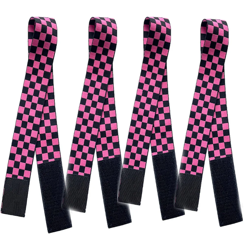 10 قطعة/packWig عقال مطاطا قابل للتعديل وهمية عقال جديد ملون الوردي الأرجواني شعر مستعار الفرقة شعر مستعار رباط رأس مطاطي 3 سنتيمتر حواف #2