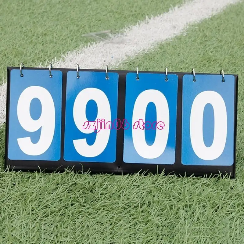 

XXUF Tabletop Scoreboard Flippers Tabletop Scoring Board Sports Competition Score Board Flippers for Indoor Outdoor Sports