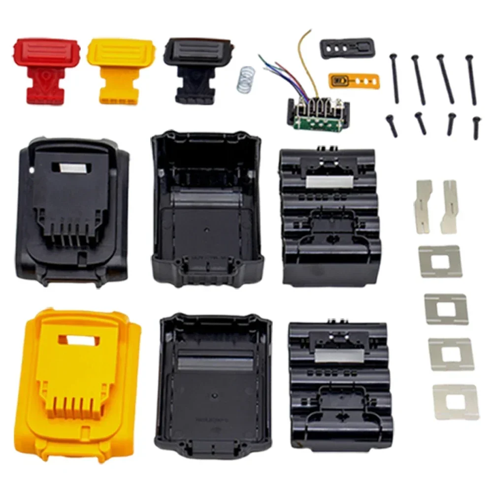 DCB200 Battery Plastic Shell Power Tools Kit For Battery DCB180 Tools 20V Battery Power Tools Chargers Spare Parts