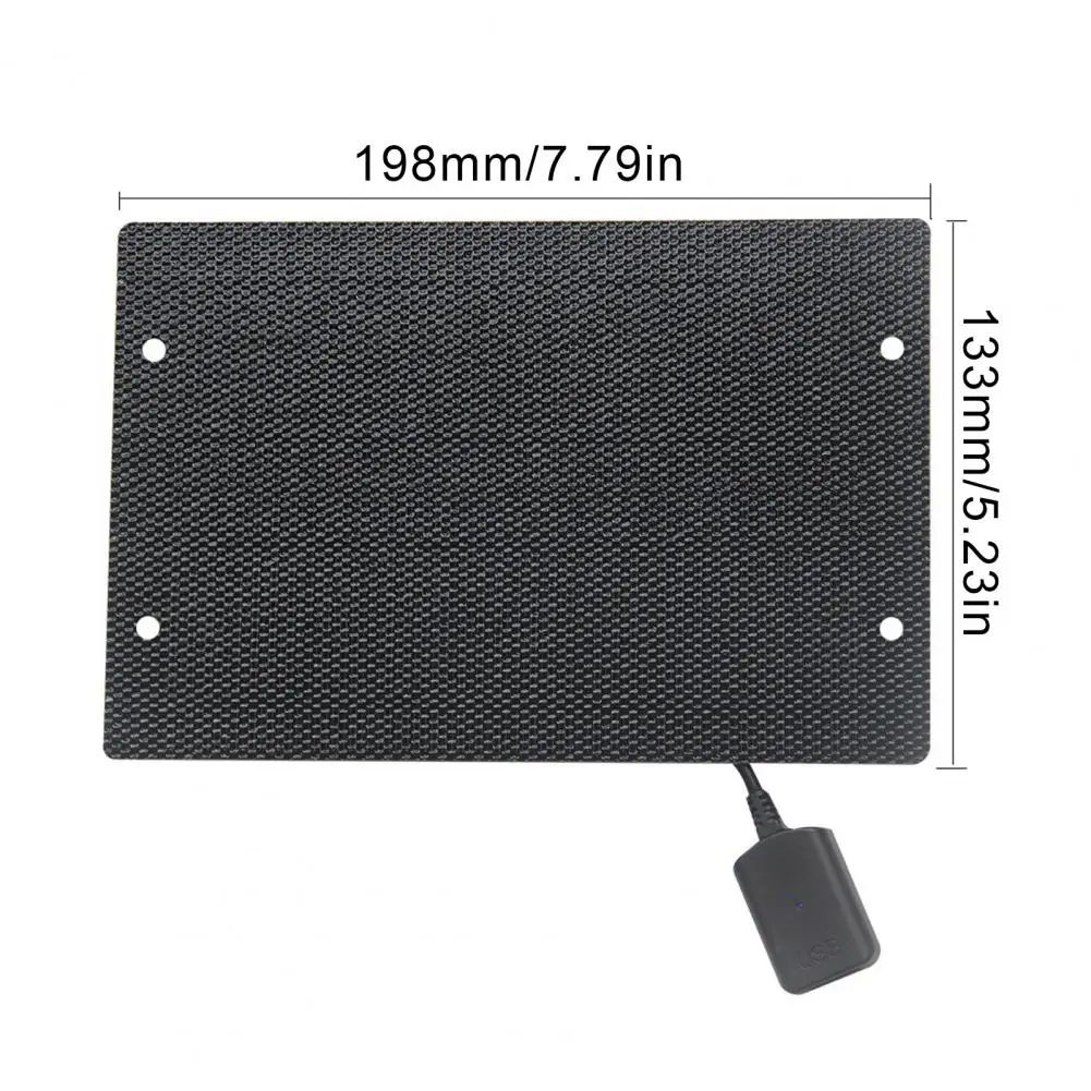 2025 5W 5V Solar Panel USB Phone Charger High Conversion Overcharge Protection IP65 Waterproof Emergency Solar Panel Charger