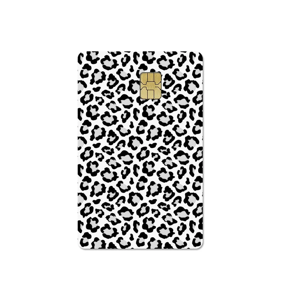 Kartenaufkleber-Set mit Leopardenmuster, 6 Designs, stilvoller Sim-Karten-Schutz, wasserfester, kratzfester Aufkleber für Kreditkarten – Detail 11