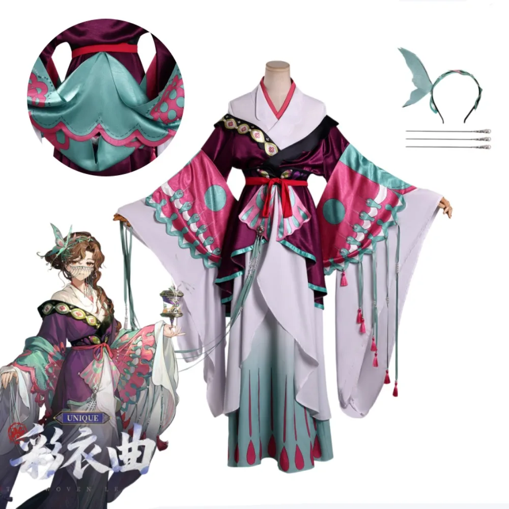

Reverse 1999 Tooth Fairy Colorful Melody Exquisite Ancient Style Cosplay Costume Full Set Adult Women Halloween Comic Con Outfit