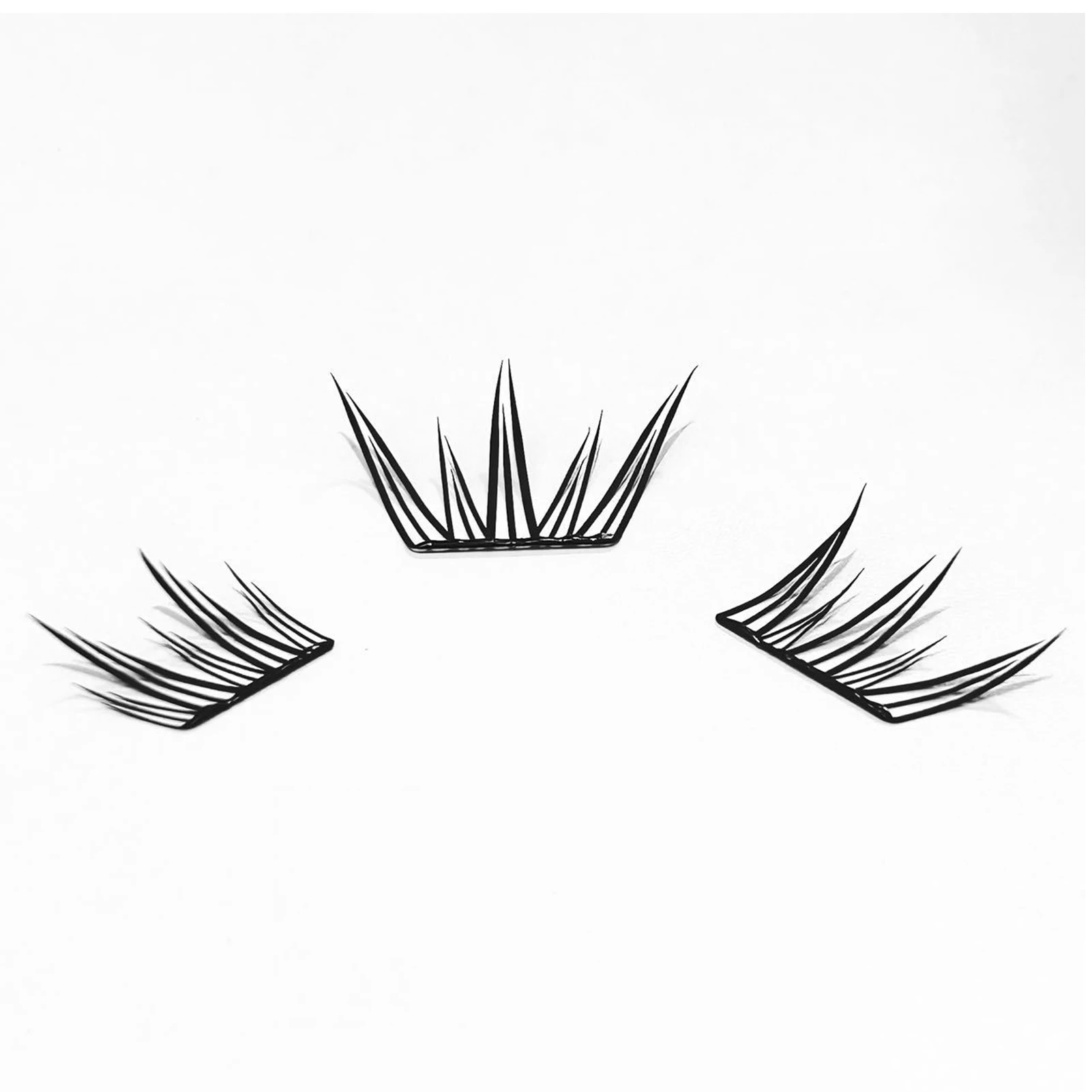 DIY Cluster Wimpers Individuele Wimpers Verlenging Gesegmenteerde Natuurlijke Lange Vergroten Ogen Valse Wimpers Makeup Tools voor Vrouwen Meisjes